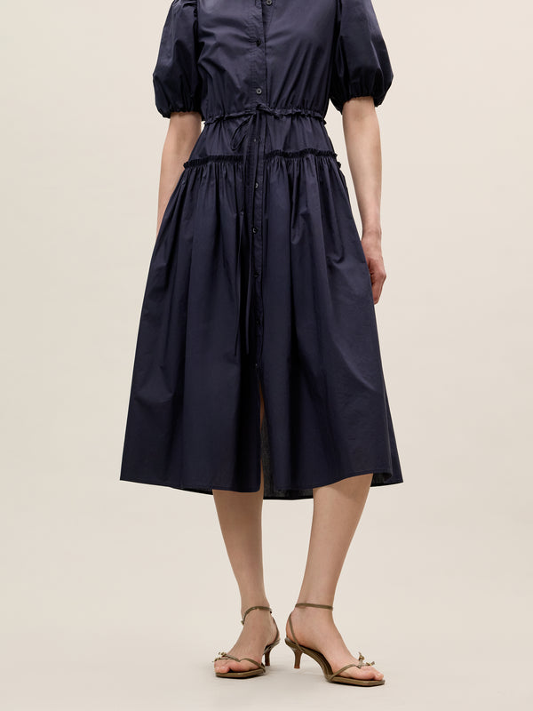 Rebecca Taylor Poplin Shirt Dress