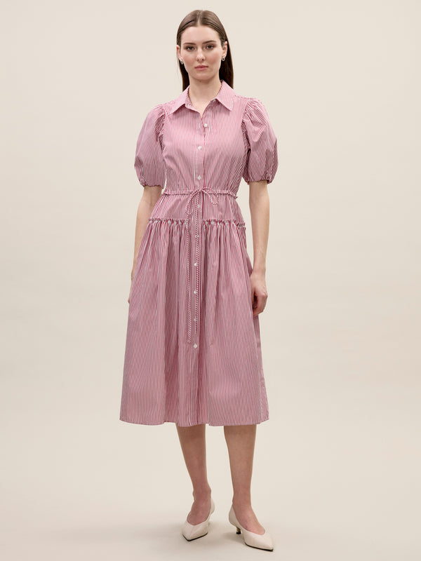 rebecca taylor Poplin Shirt Dress