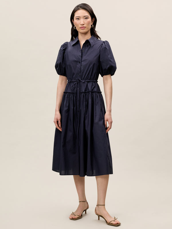 rebecca taylor Poplin Shirt Dress