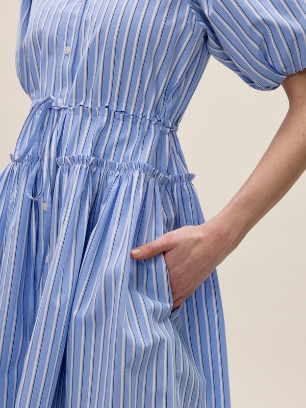 Rebecca Taylor Priya Poplin Shirt Dress