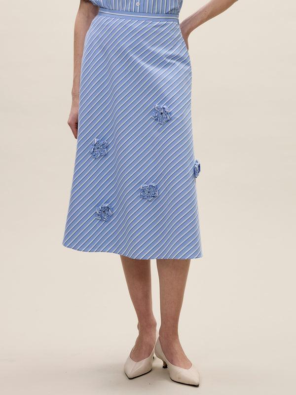 Rebecca Taylor Priya Poplin Skirt