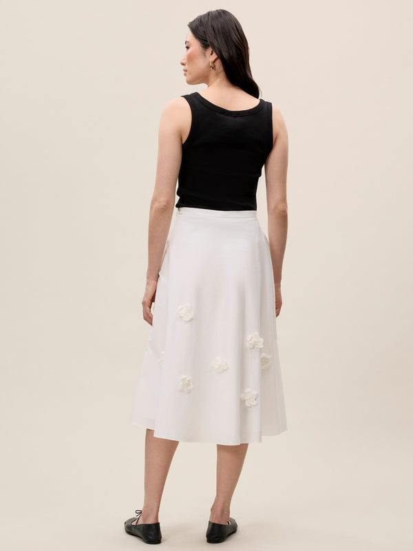 Rebecca Taylor Priya Poplin Skirt