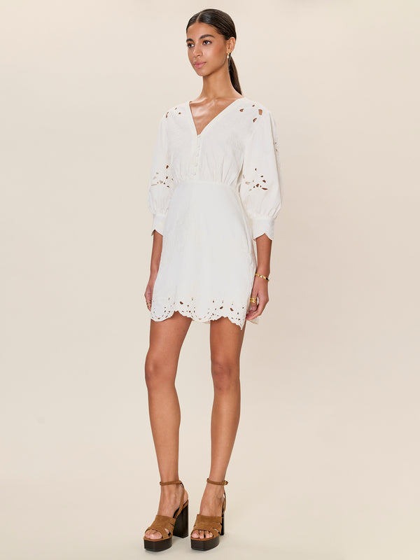 Rebecca Taylor Rachelle Button Front Dress