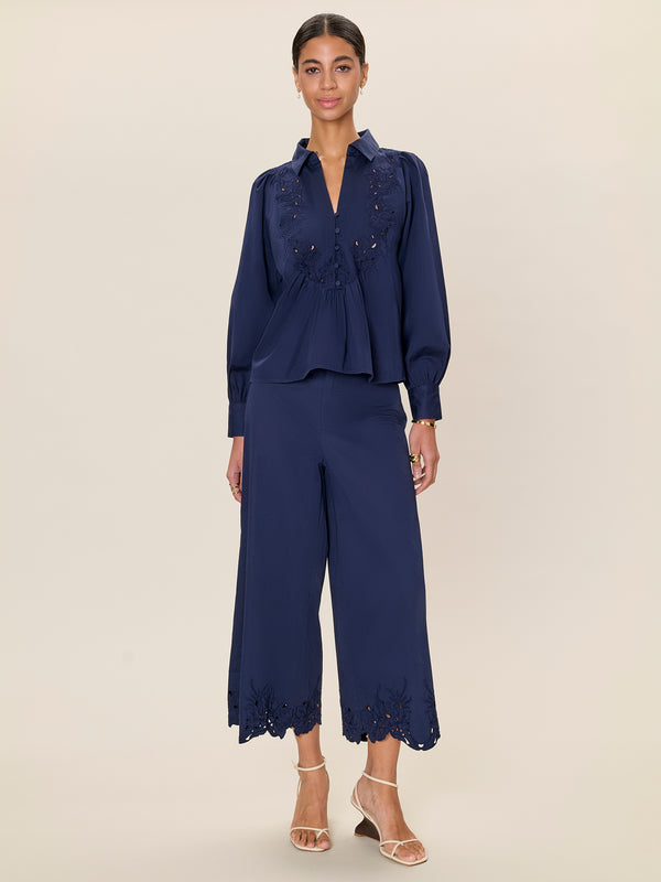 Rebecca Taylor Rachelle Pop Over Blouse