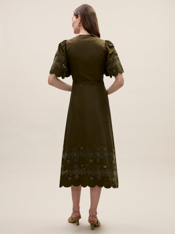 Rebecca Taylor Raquel Twill Dress