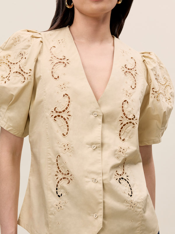 Rebecca Taylor Raquel Twill Shirt