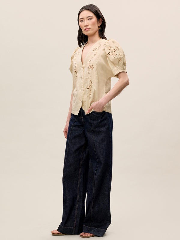 Rebecca Taylor Raquel Twill Shirt
