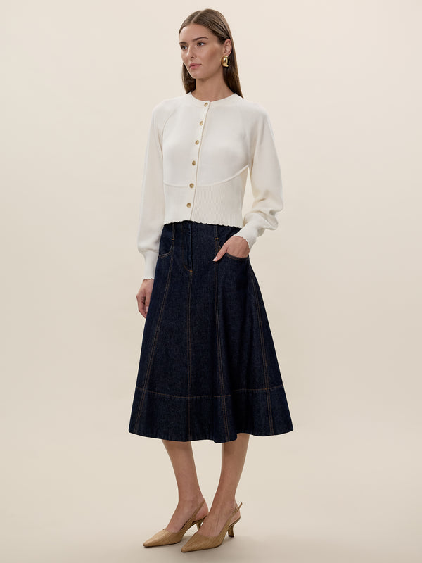 Rebecca Taylor Rhea Knit Cardigan