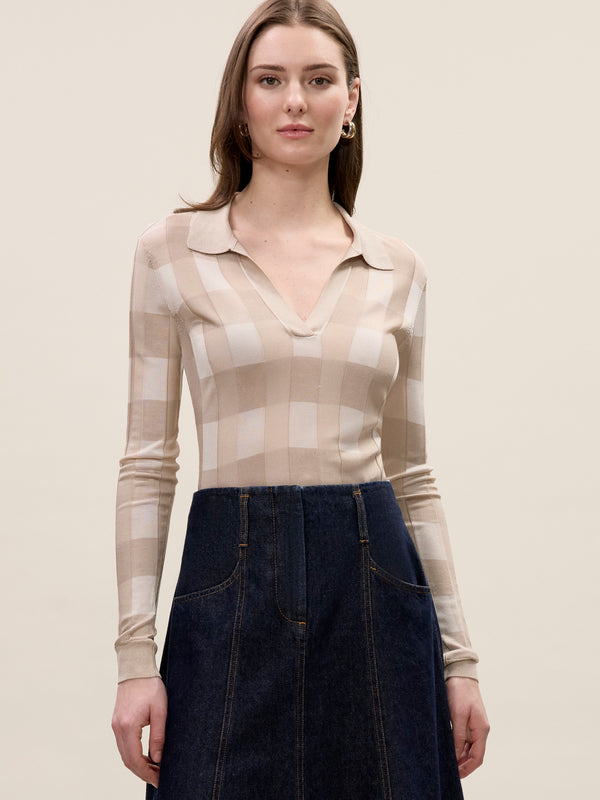 rebecca taylor Sheer Knit Sweater