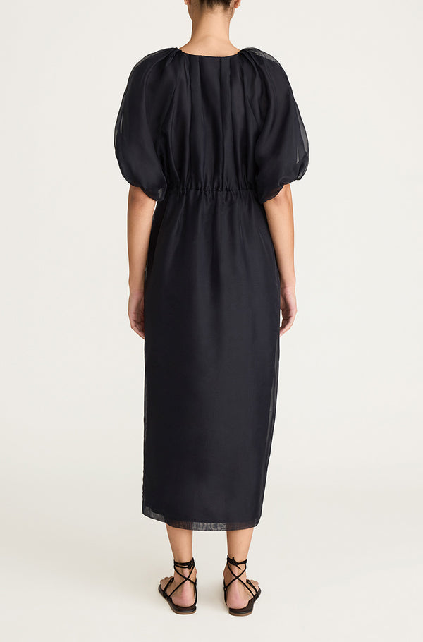 Rebecca Taylor Silk Chiffon Bubble Pencil Dress