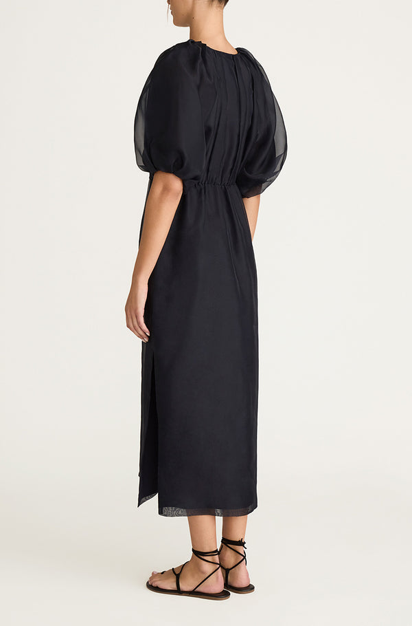 Rebecca Taylor Silk Chiffon Bubble Pencil Dress