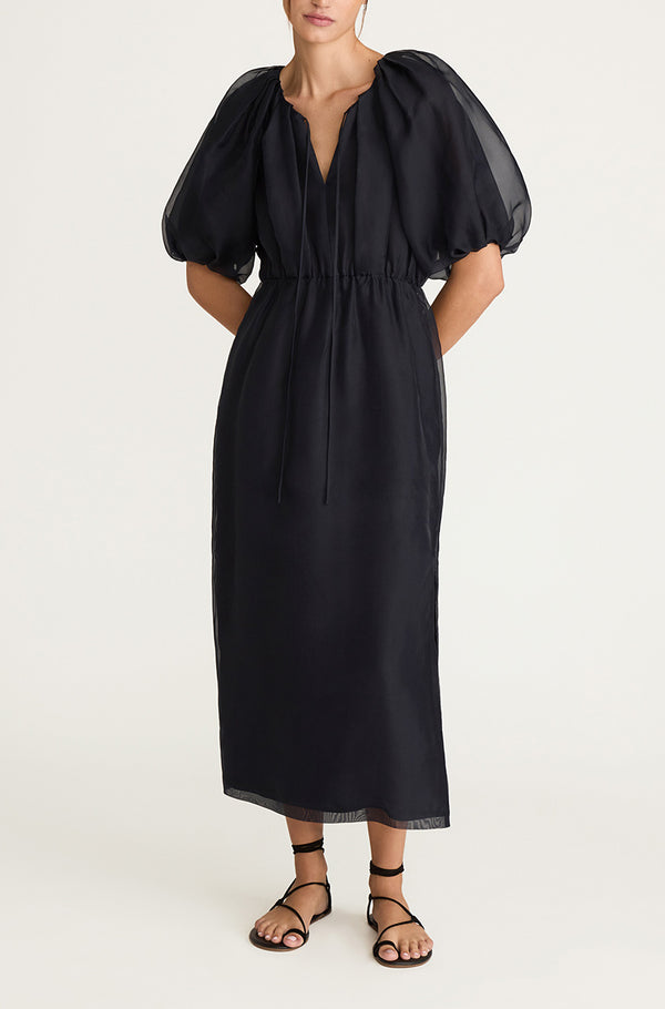 rebecca taylor Silk Chiffon Bubble Pencil Dress