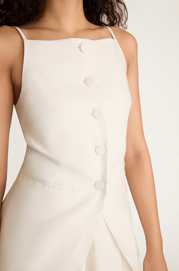 Rebecca Taylor Sleeveless Structured Top