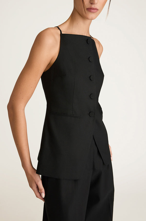 Rebecca Taylor Sleeveless Structured Top