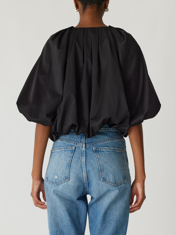 Rebecca Taylor Techy Sateen Bubble Top