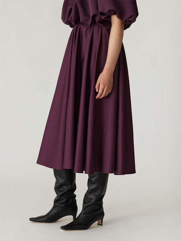 Rebecca Taylor Techy Sateen Skirt