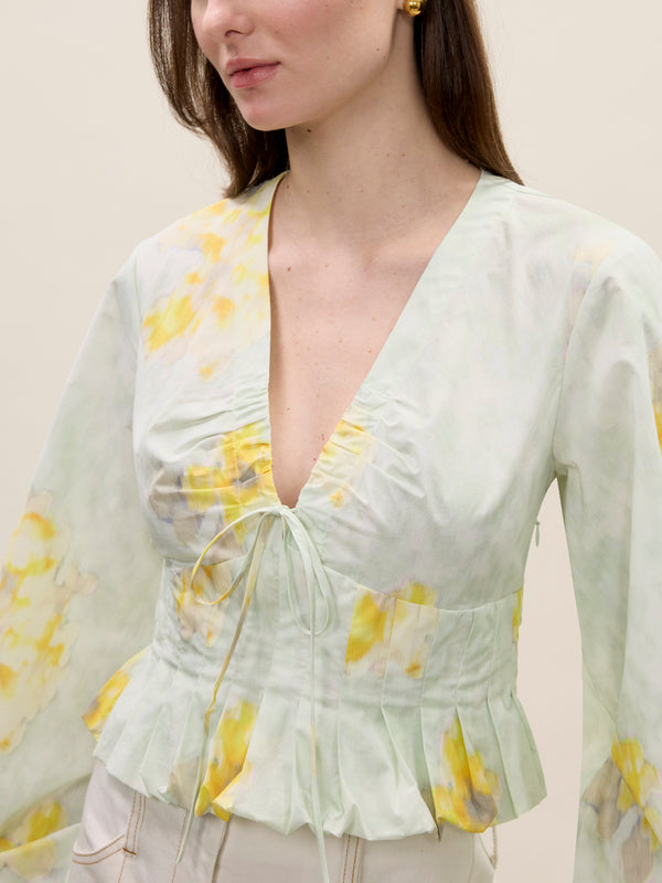 Rebecca Taylor Yara Poplin Blouse