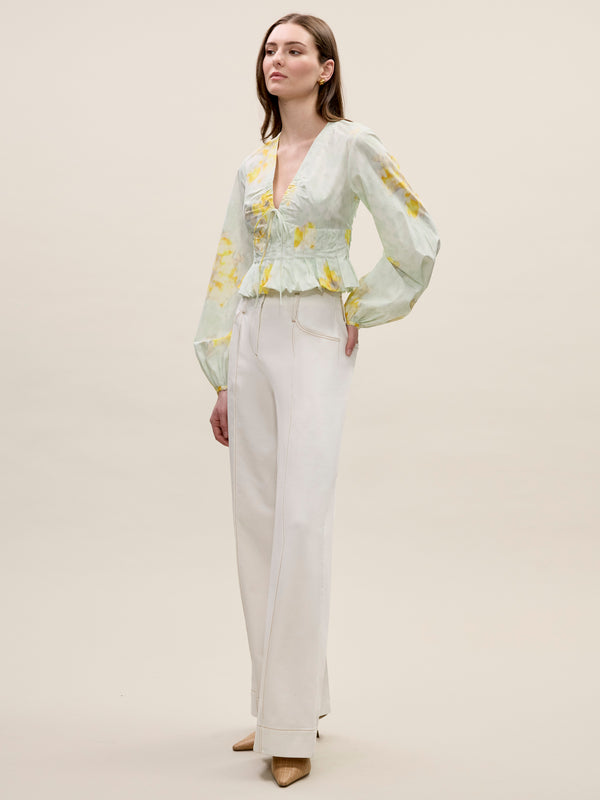 Rebecca Taylor Yara Poplin Blouse