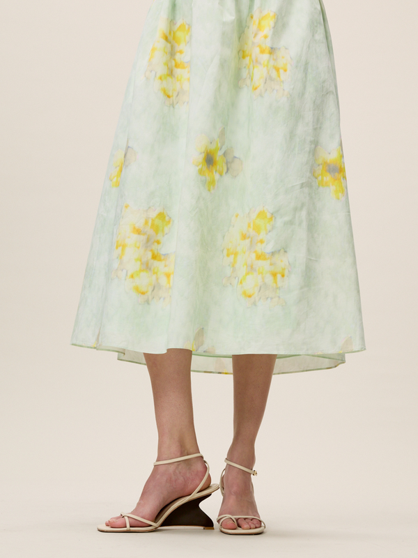 Rebecca Taylor Yara Poplin Midi Dress