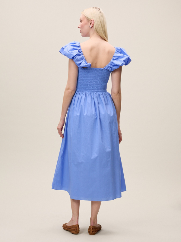 Rebecca Taylor Yara Poplin Midi Dress