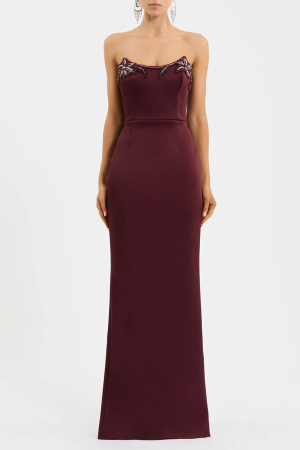 Rebecca Vallance Alora Strapless Gown