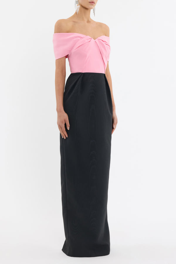 Rebecca Vallance Amaro Off The Shoulder Gown