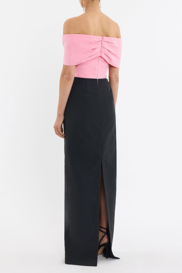 Rebecca Vallance Amaro Off The Shoulder Gown