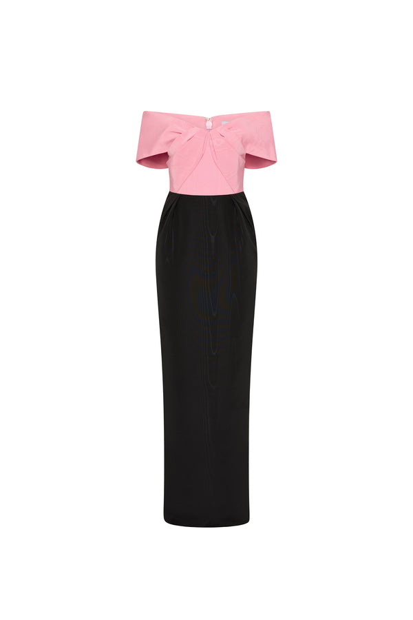 rebecca vallance Amaro Off The Shoulder Gown