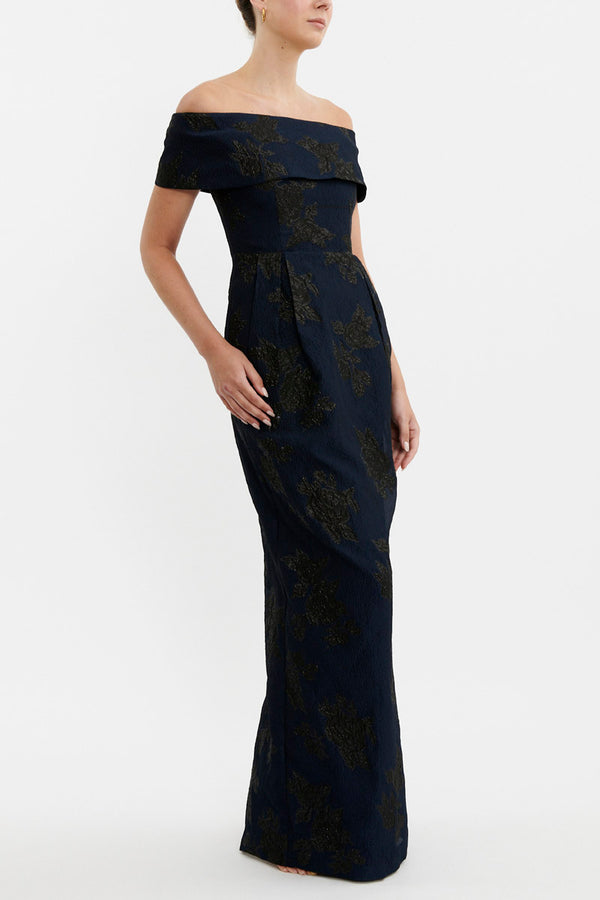 Rebecca Vallance Antoinette Off Shoulder Gown