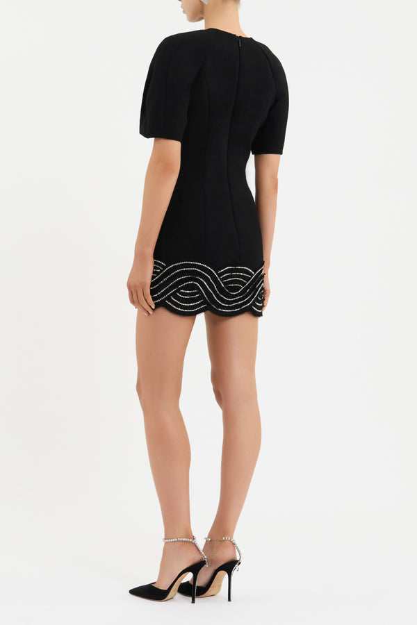 Rebecca Vallance Bellatrix Short Sleeve Mini Dress