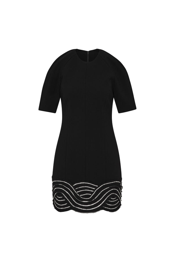 rebecca vallance Bellatrix Short Sleeve Mini Dress