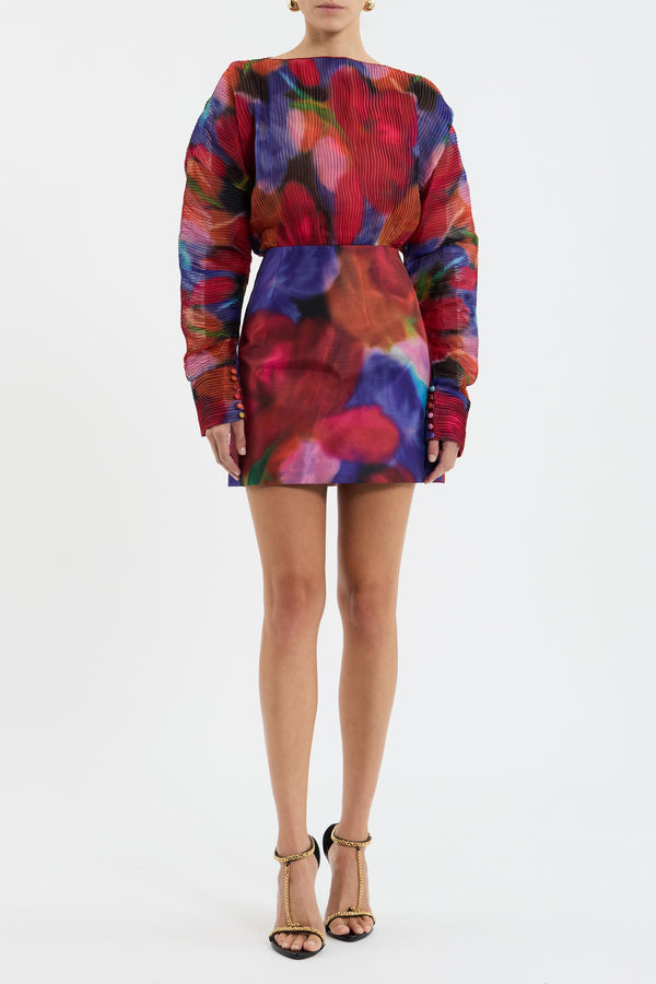 Rebecca Vallance Cabaret Roses Mini Dress