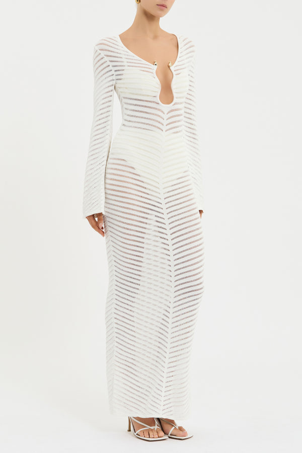 Rebecca Vallance Cassis Midi Dress