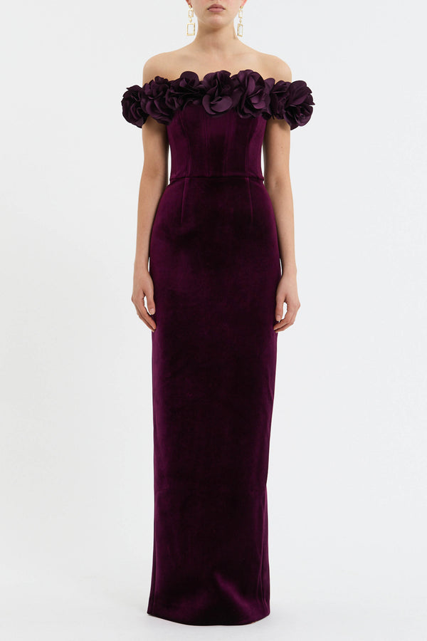 Rebecca Vallance Charles Strapless Gown