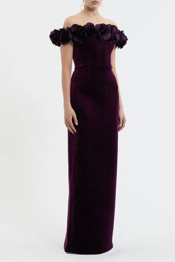 Rebecca Vallance Charles Strapless Gown