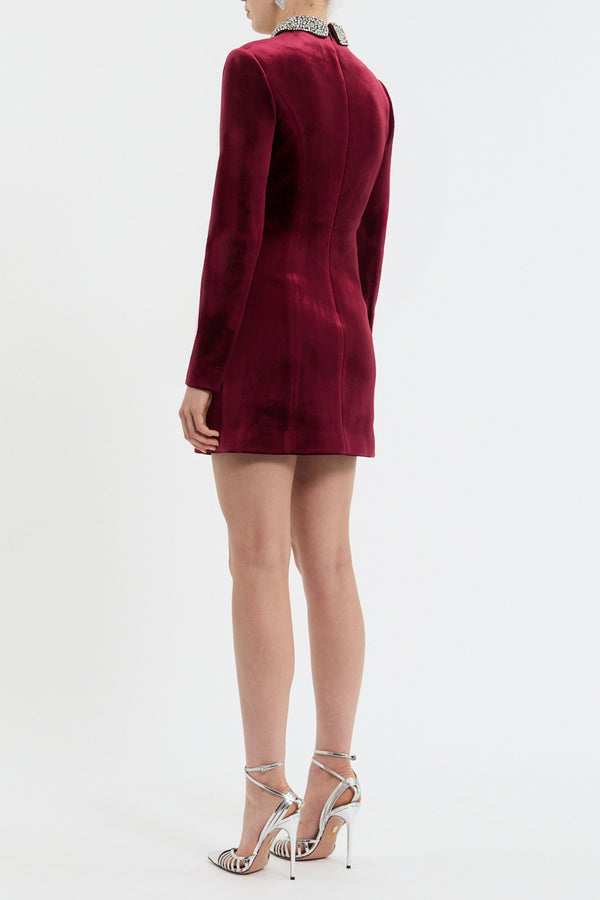 Rebecca Vallance Edwiena Long Sleeve Mini Dress