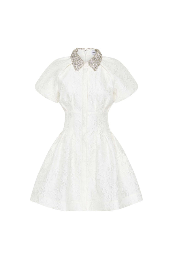 rebecca vallance Esther Puff Sleeve Mini Dress