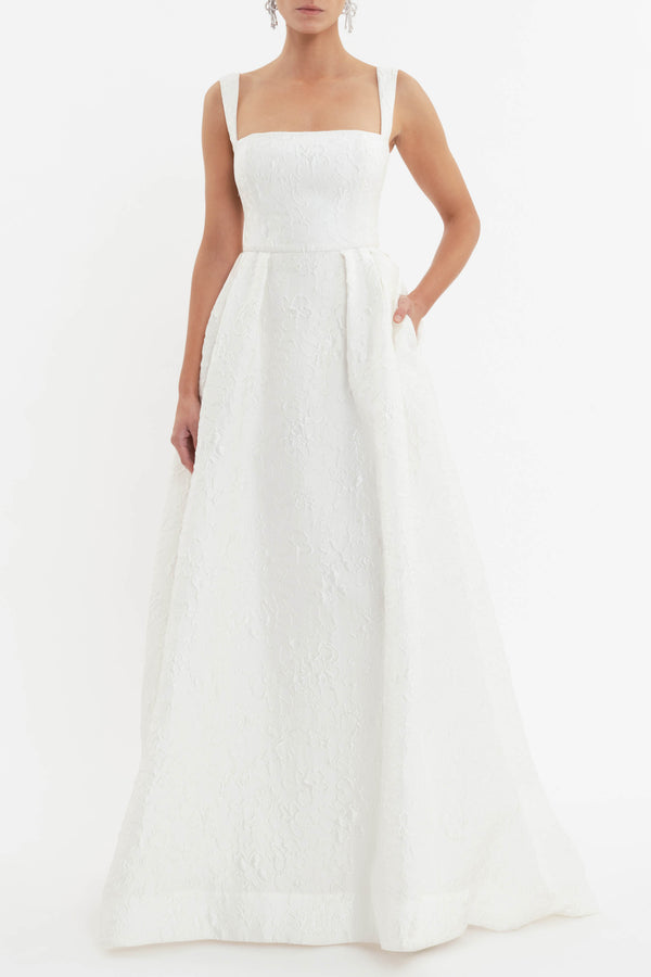 Rebecca Vallance Esther Strap Gown