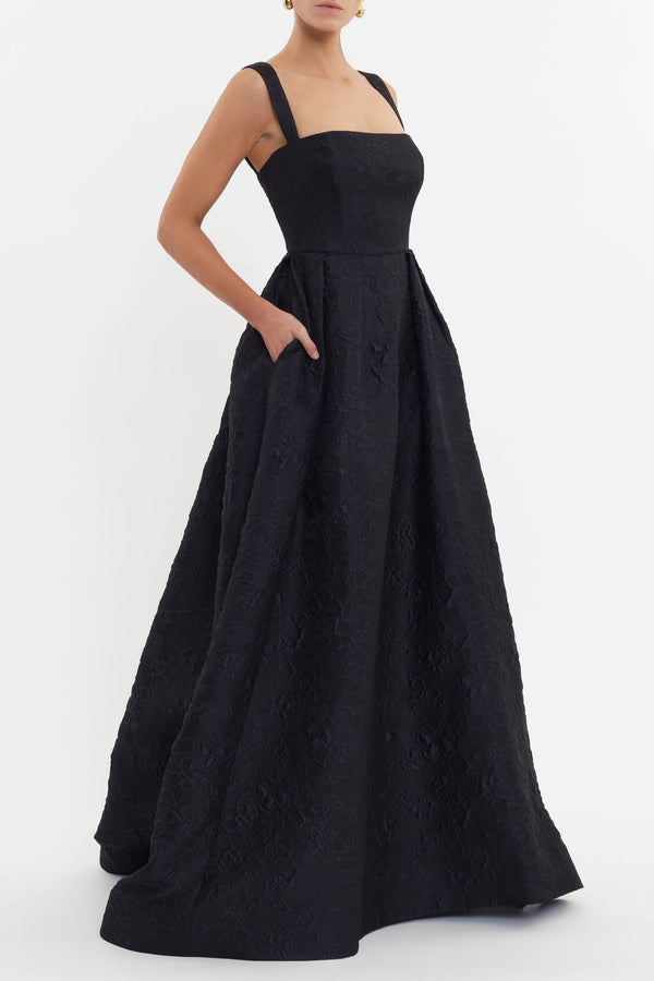 Rebecca Vallance Esther Strap Gown