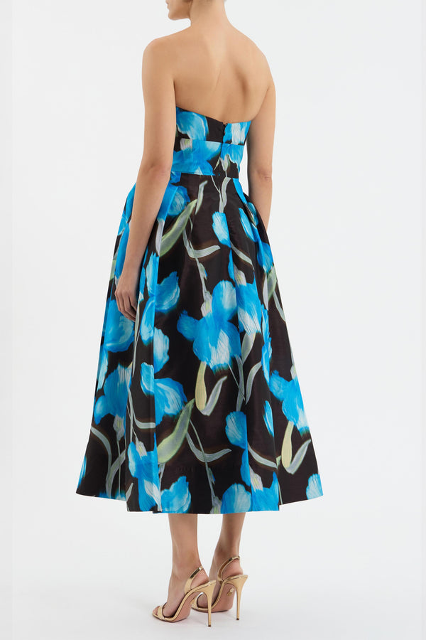 Rebecca Vallance Ingrid Strapless Midi Dress