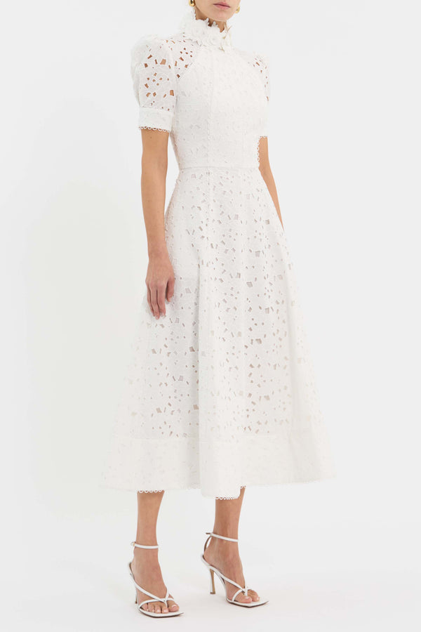 Rebecca Vallance Kitsu Short Sleeve Midi Dress