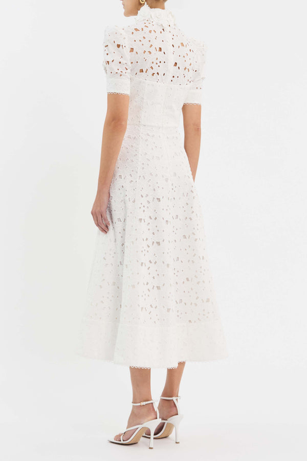Rebecca Vallance Kitsu Short Sleeve Midi Dress