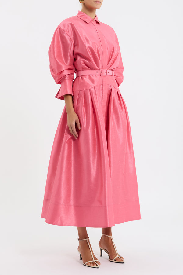 Rebecca Vallance Maple Shirt Midi Dress