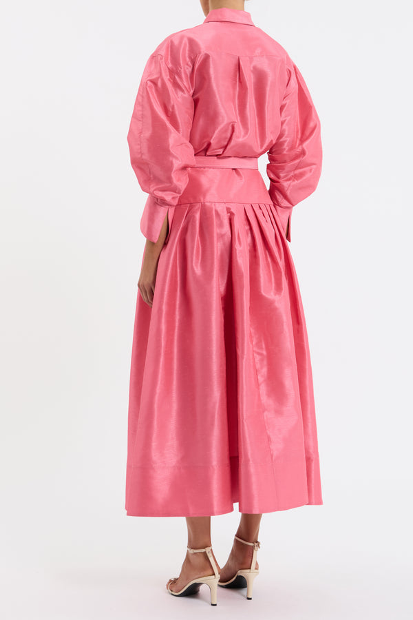 Rebecca Vallance Maple Shirt Midi Dress