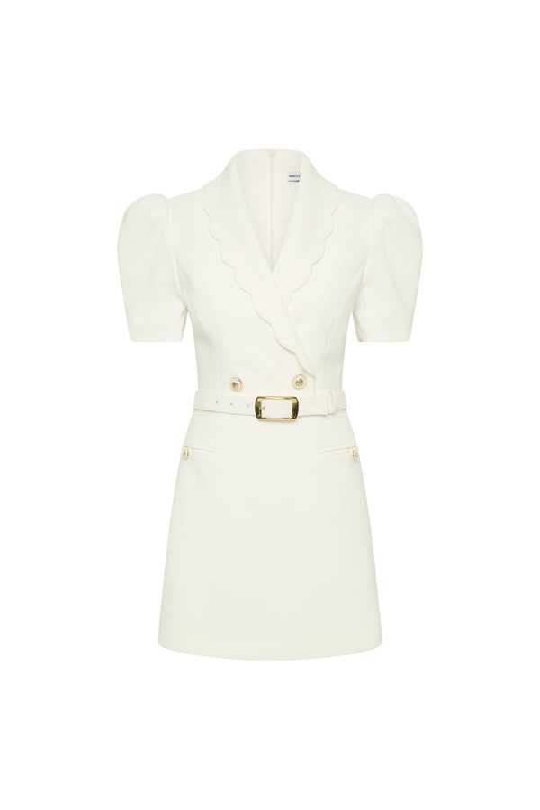 rebecca vallance Marina Short Sleeve Mini Dress