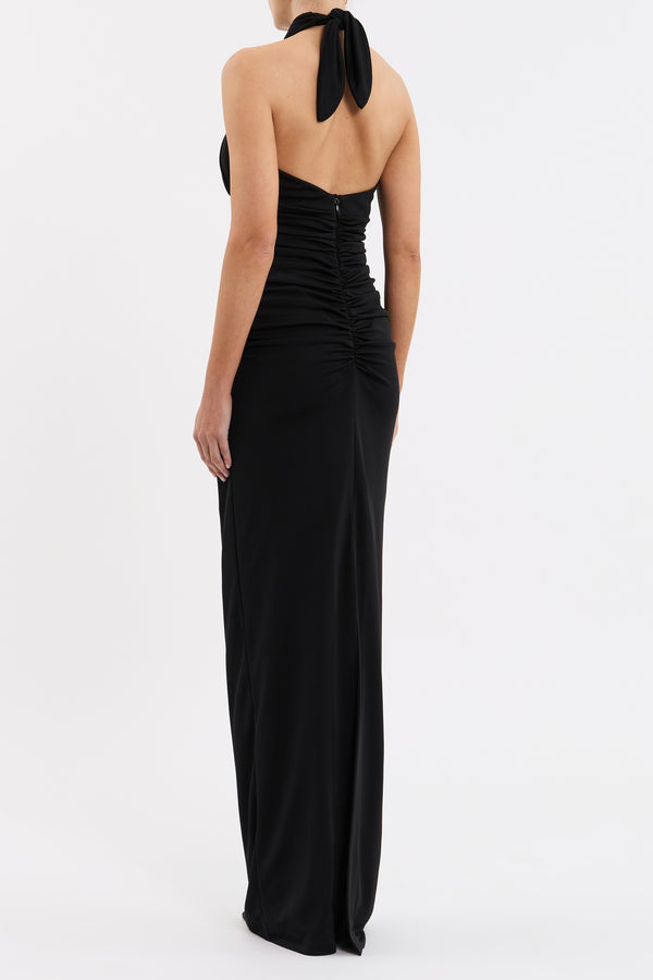 Rebecca Vallance Mischa Halter Maxi Dress
