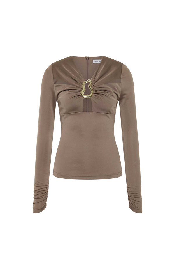 rebecca vallance Mischa Long Sleeve Top