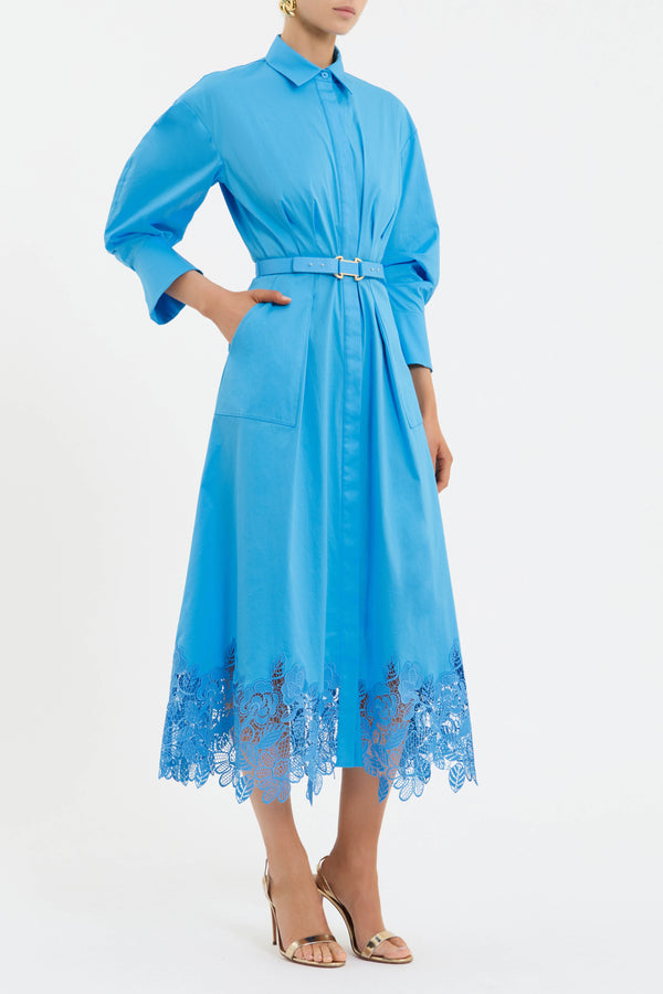 Rebecca Vallance Montreux Shirt Midi Dress