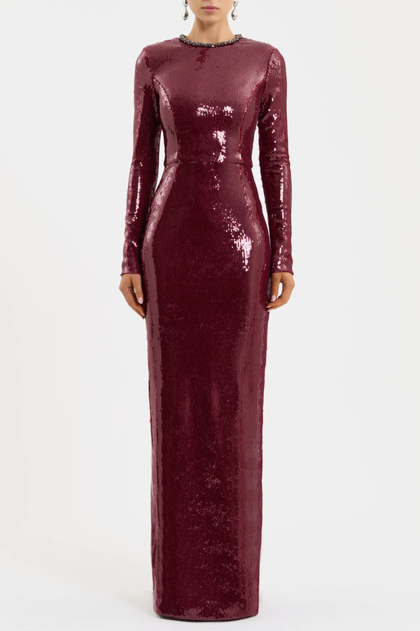 Rebecca Vallance Nero Gown