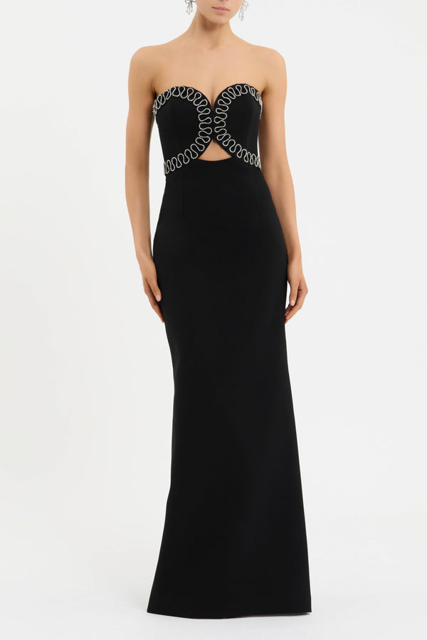 Rebecca Vallance Nyx Strapless Gown